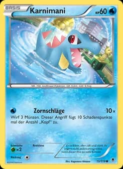 Karnimani card in German