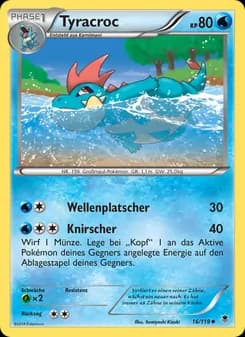 Tyracroc card in German