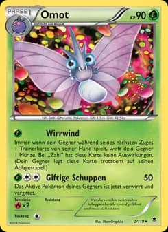 Omot card in German