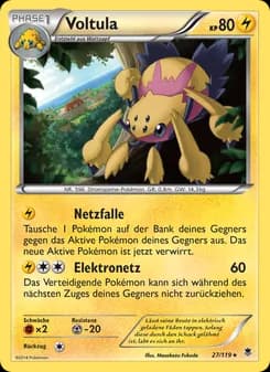 Voltula card in German