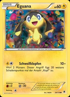 Eguana card in German