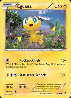 Eguana card in German