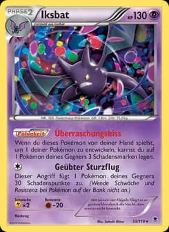 Iksbat card in German