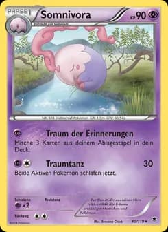 Somnivora card in German