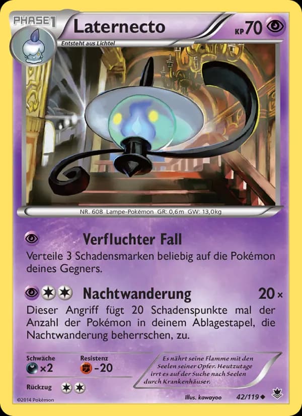 Laternecto card in German