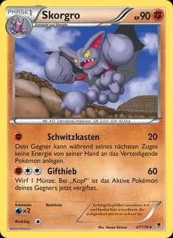 Skorgro card in German