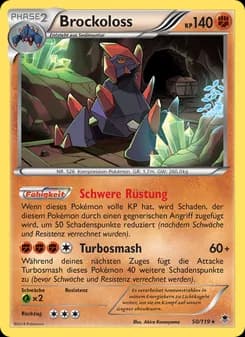 Brockoloss card in German