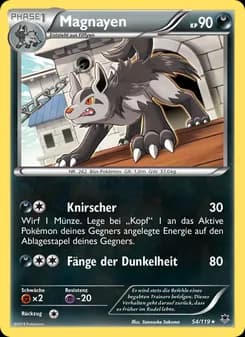 Magnayen card in German