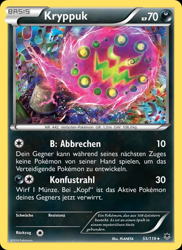 Kryppuk card in German