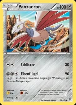 Panzaeron card in German