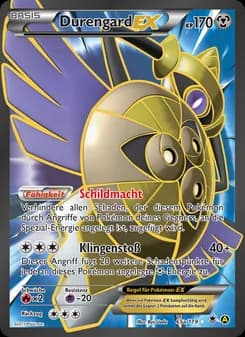 Durengard EX card in German