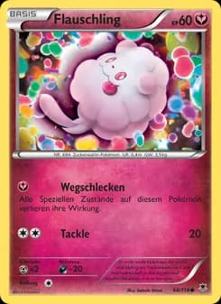Flauschling card in German