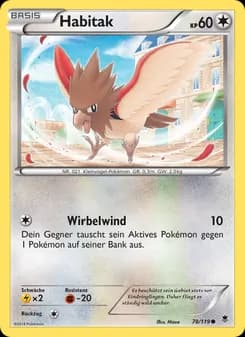 Habitak card in German