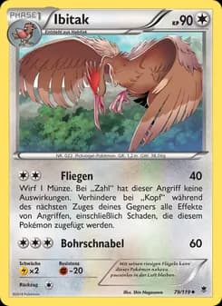 Ibitak card in German