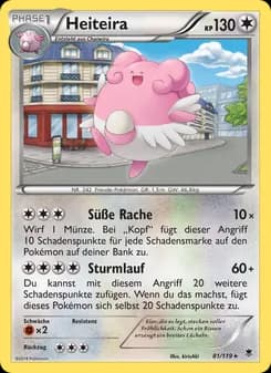 Heiteira card in German