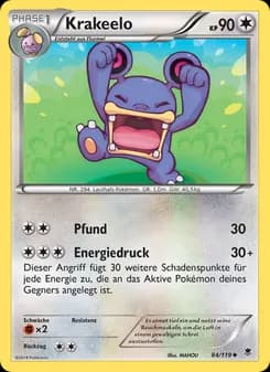 Krakeelo card in German