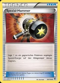 SpezialHammer card in German
