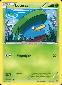 Loturzel card in German