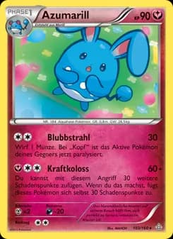Azumarill card in German