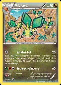 Vibrava card in German