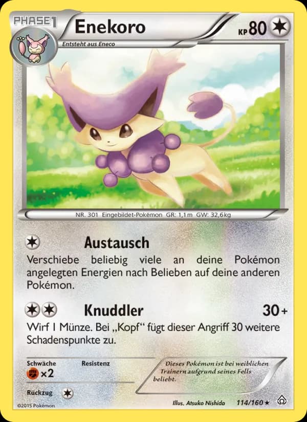 Enekoro card in German