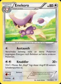 Enekoro card in German