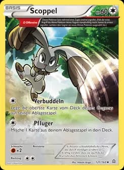 Scoppel card in German