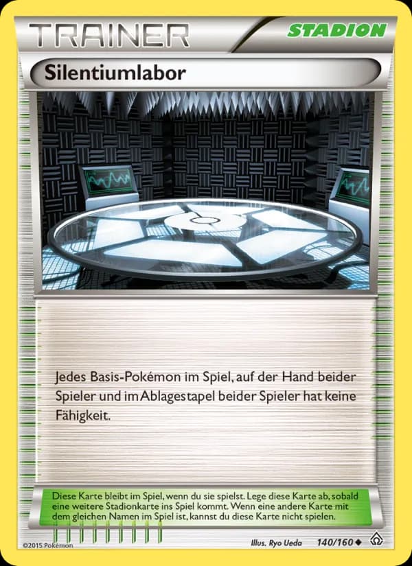 Silentiumlabor card in German