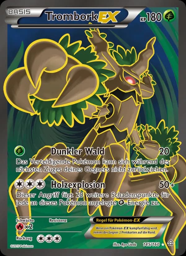 Trombork EX card in German