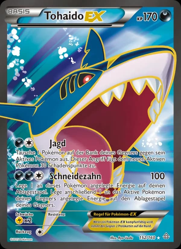 Tohaido EX card in German