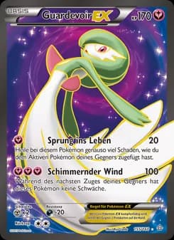 Guardevoir EX card in German