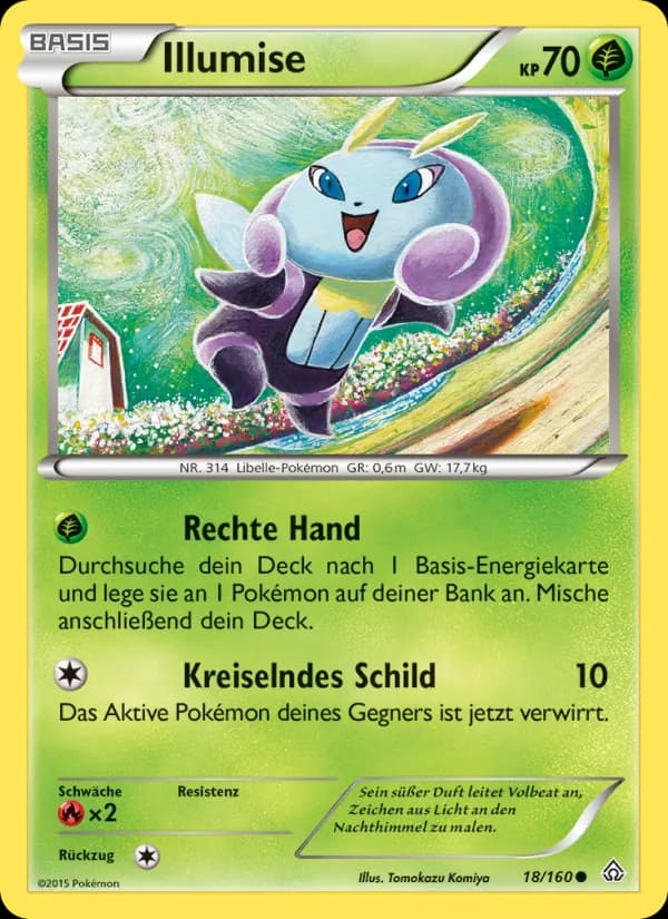 Illumise card in German
