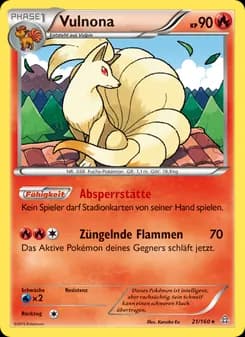 Vulnona card in German