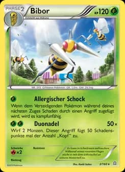Bibor card in German