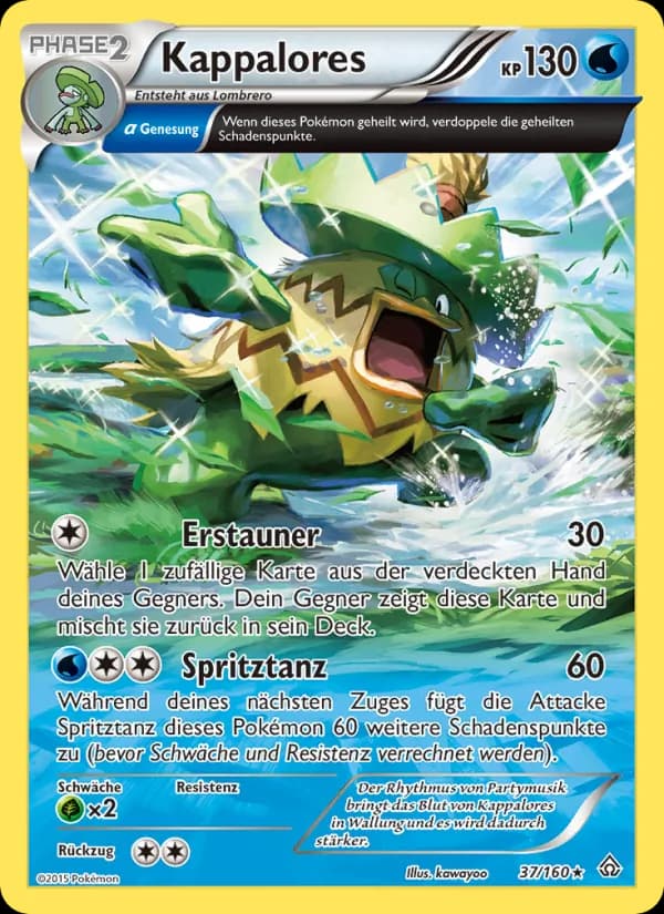 Kappalores card in German