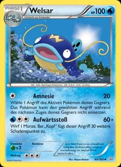 Welsar card in German