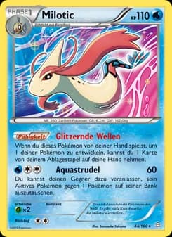 Milotic card in German