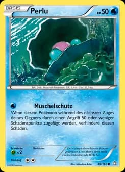 Perlu card in German