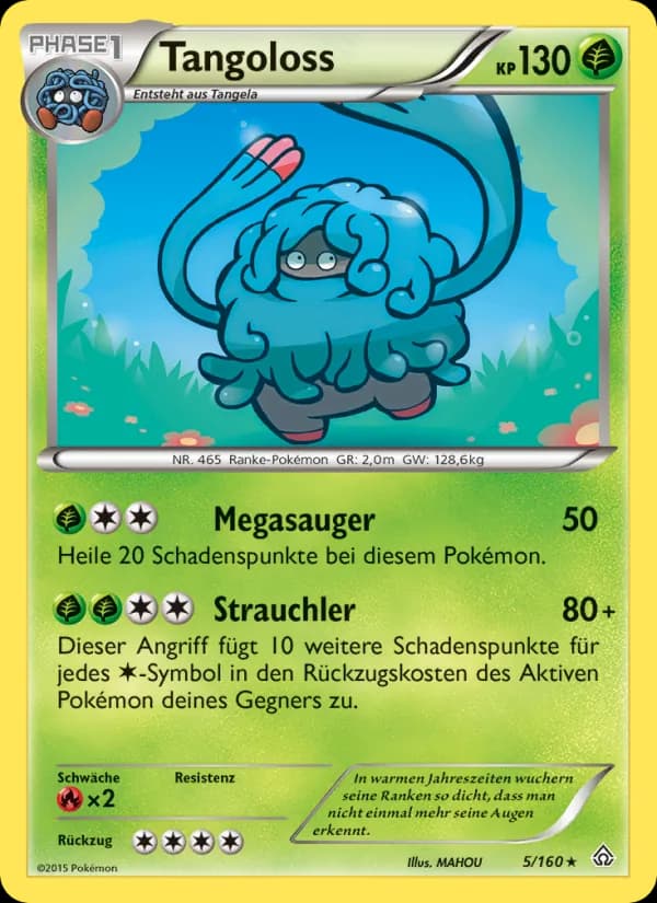 Tangoloss card in German