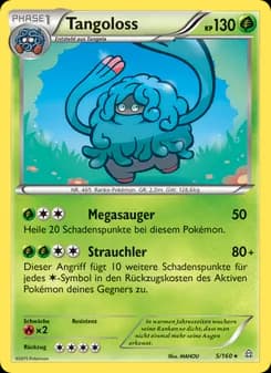 Tangoloss card in German