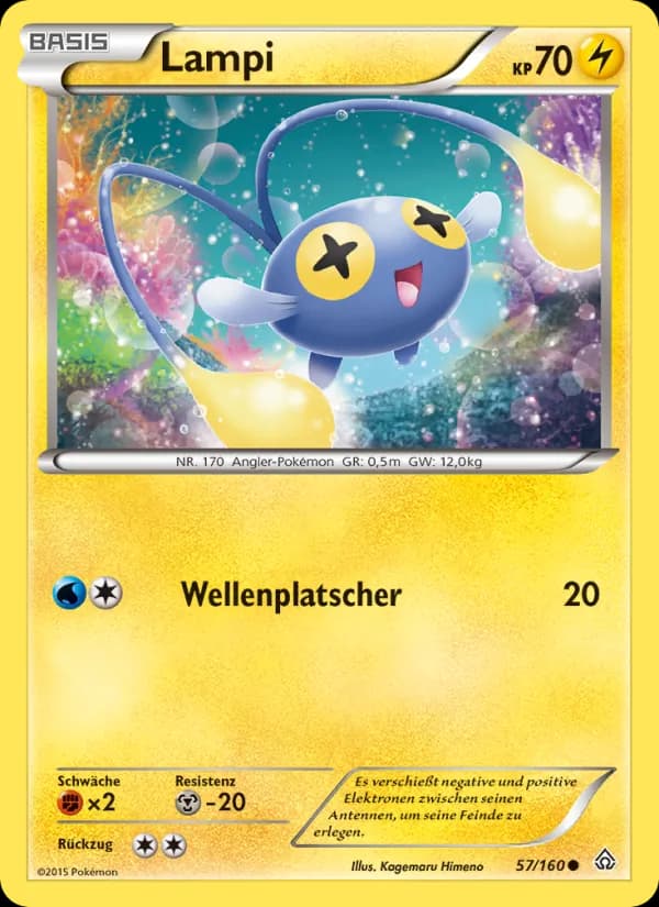 Lampi card in German