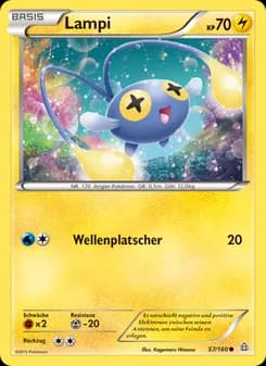 Lampi card in German