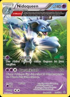 Nidoqueen card in German