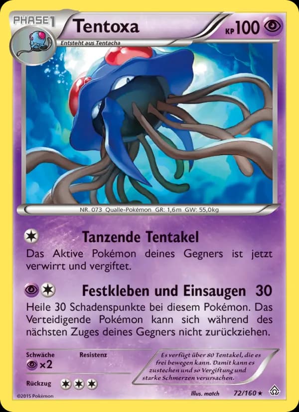 Tentoxa card in German