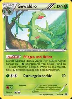 Gewaldro card in German