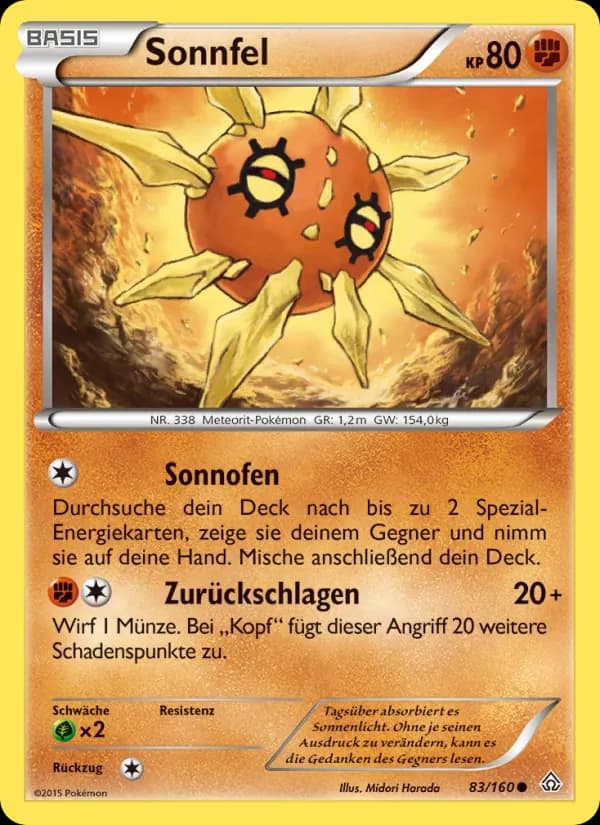 Sonnfel card in German