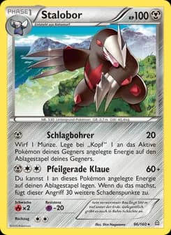 Stalobor card in German