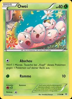 Owei card in German