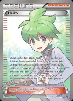 Heiko card in German