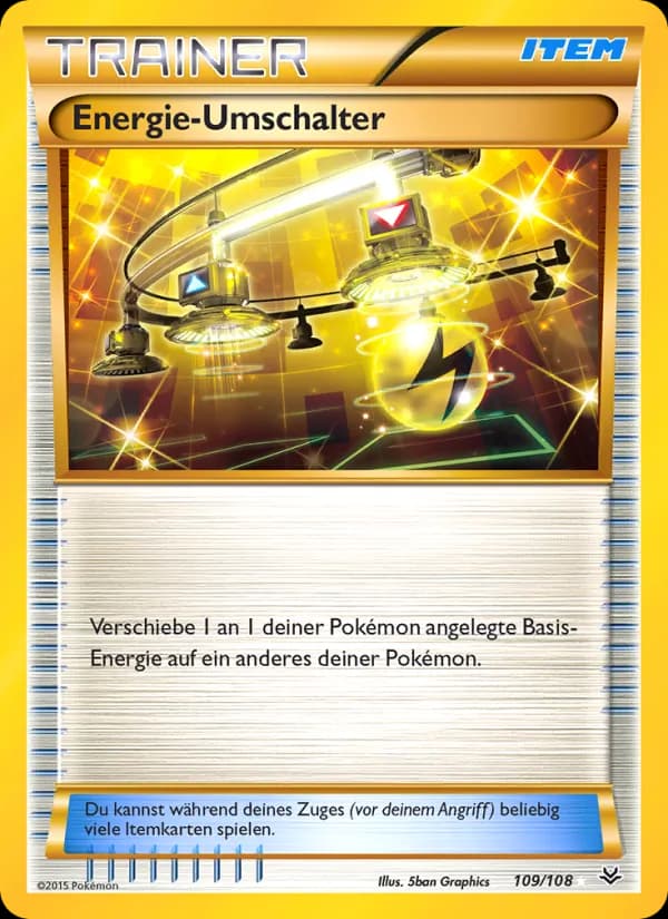 EnergieUmschalter card in German